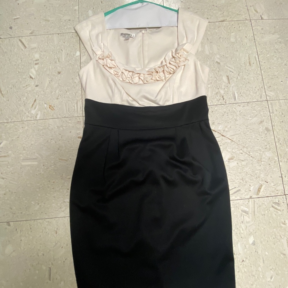 Black and white dress